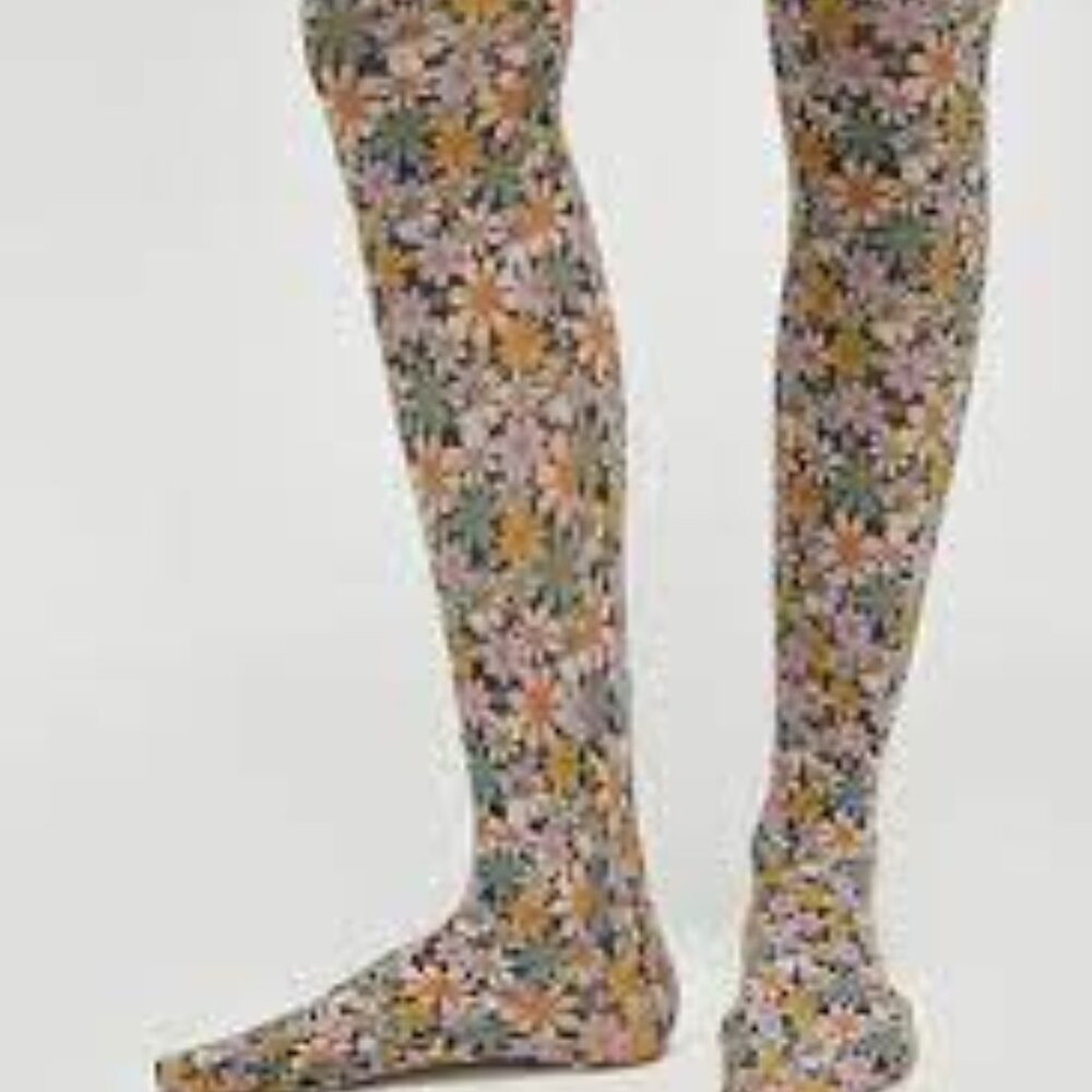 Free People Mini Flowers Tights NWT * - Picture 2 of 2